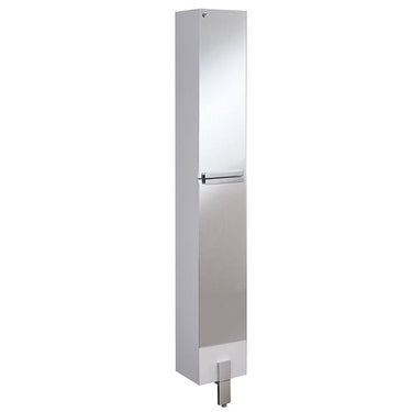 Fresca Adour Mirrored Bathroom Linen Side Cabinet Linen Cabinet Fresca